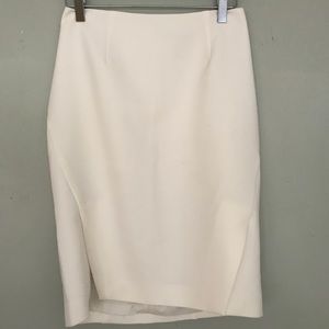 White pencil skirt White House Black Market size 6